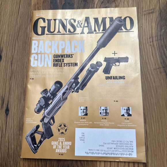 Guns & Ammo Magazine Dec 2025 Exclusive - Picture 1 of 5